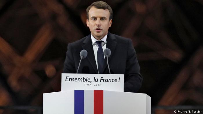 Fransa'nın YeniCumhurbaşkanı Macron oldu