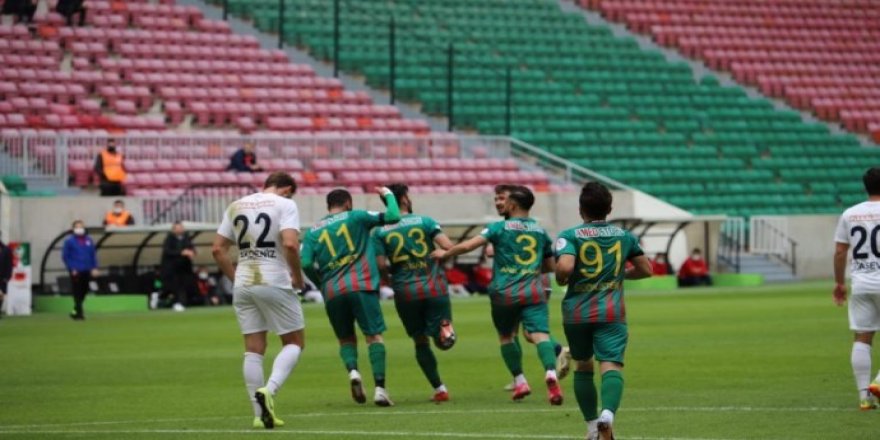 Amedspor sahadan galibiyetle ayrıldı