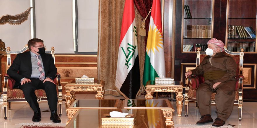 Ünlü Kürt doktor Azad Necar, Başkan Barzani ile bir araya geldi