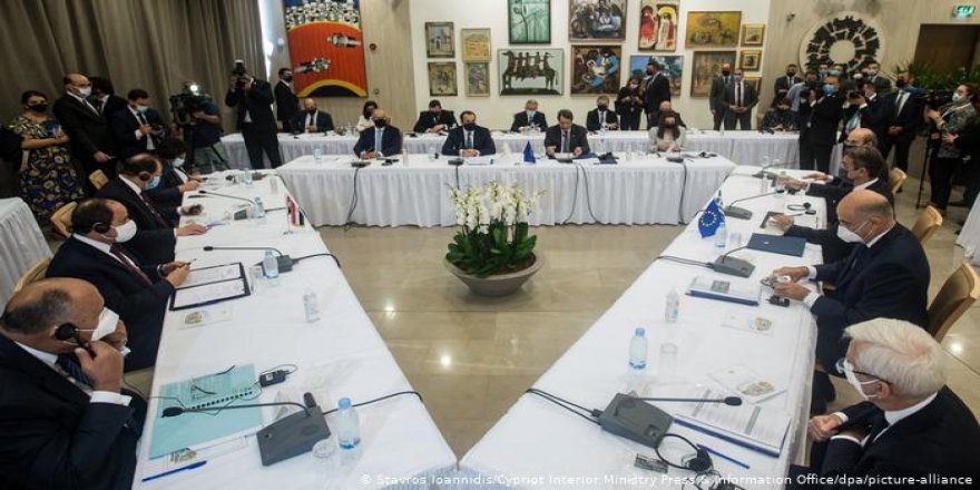 Akdeniz'de Türkiye'ye karşı dayanışma mesajı