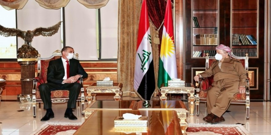 Başkan Barzani, Irak İçişleri Bakanı'nı kabul etti