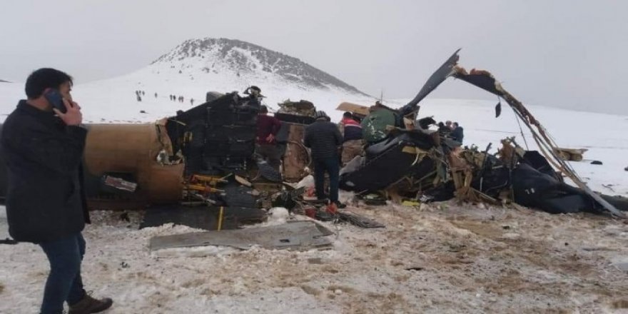 Bitlis: Düşen helikopterde ölen asker sayısı 11’e yükseldi