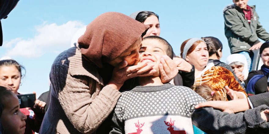 IŞİD tarafından kaçırılan 12 Ezidi çocuk ailelerine teslim edildi!