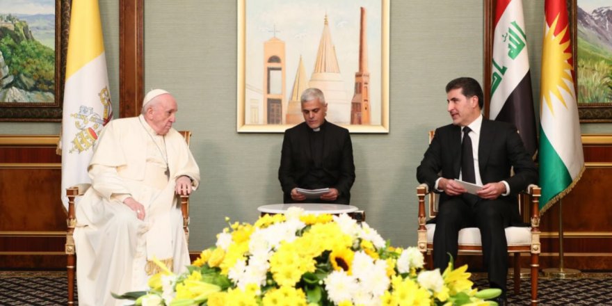 Neçirvan Barzani: Papa Francis'i Erbil'de ağırlamaktan onur duyuyorum
