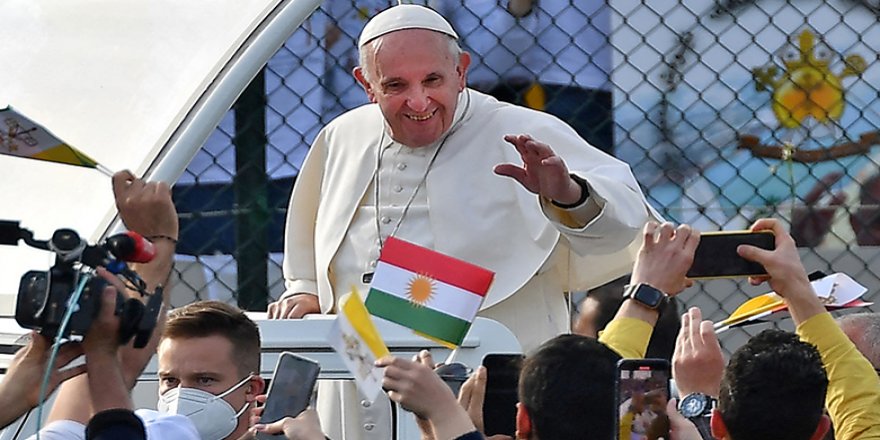 Papa: Değerli Kürt milletine içtenlikle teşekkür ediyorum