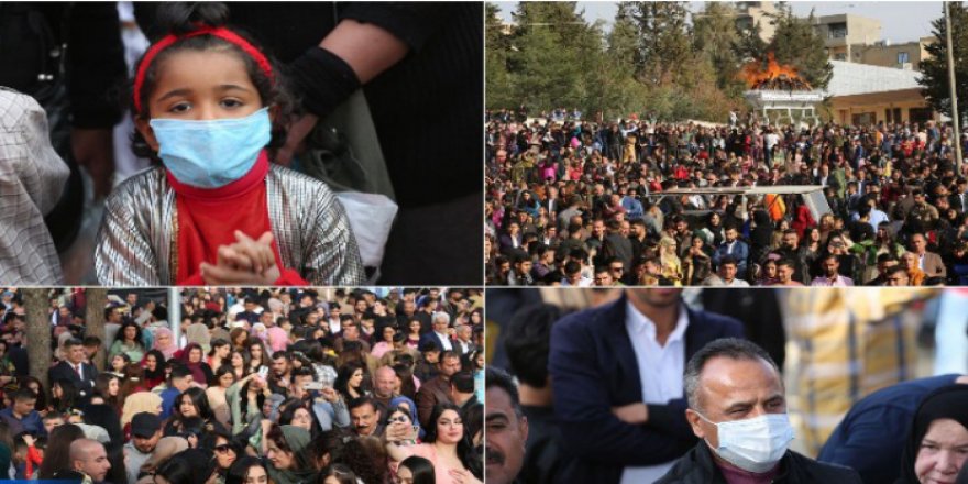 Kürdistan Bölgesi pandemi sürecindeki ikinci Newroz’u kutluyor
