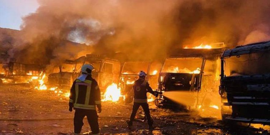 Rusya ve Suriye ordusundan İdlib'e bombardıman: Ölü ve yaralılar var