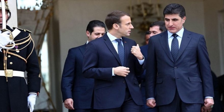 Neçirvan Barzani, yarın Macron ile bir araya gelecek