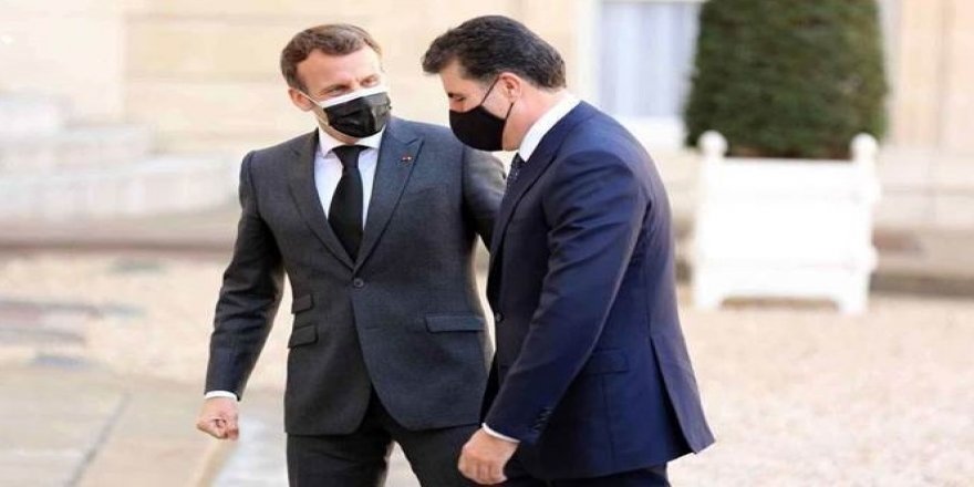 Macron'dan Kürdistan ve Peşmerge'ye destek sözü