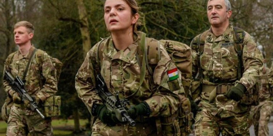 İlk kez Kürt bir kadın Kraliyet Askeri Akademisi'nden mezun oldu