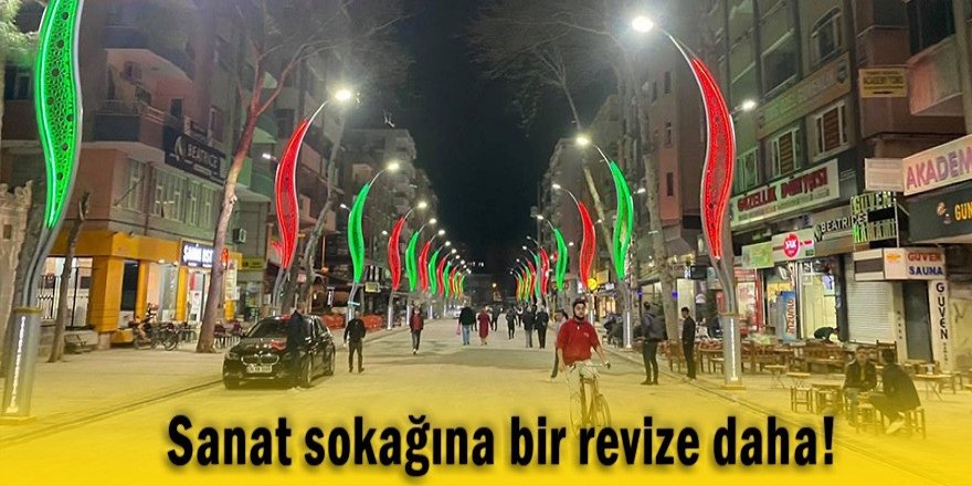 Sanat sokağına bir revize daha!