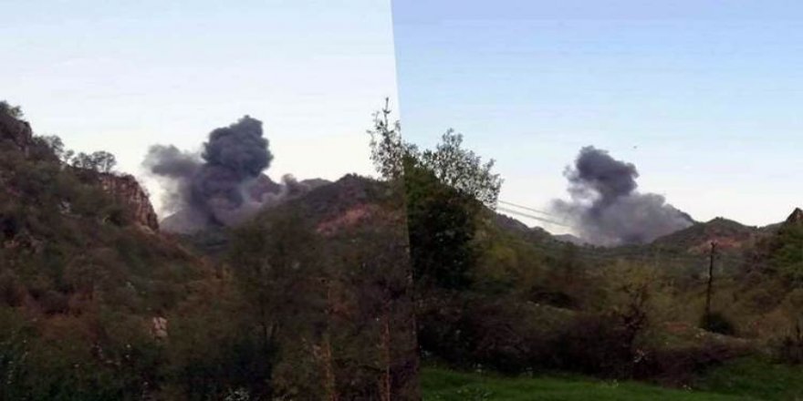 Türk savaş uçakları Dinarte bölgesini bombaladı