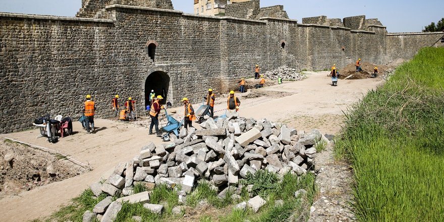 Diyarbakır'da 'Roma yolu' gün yüzüne çıkartılacak