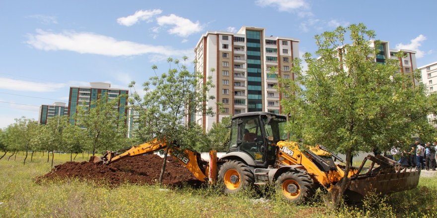 Diyarbakır Büyükşehir’den yeşil alana 'baz' istasyonu izni