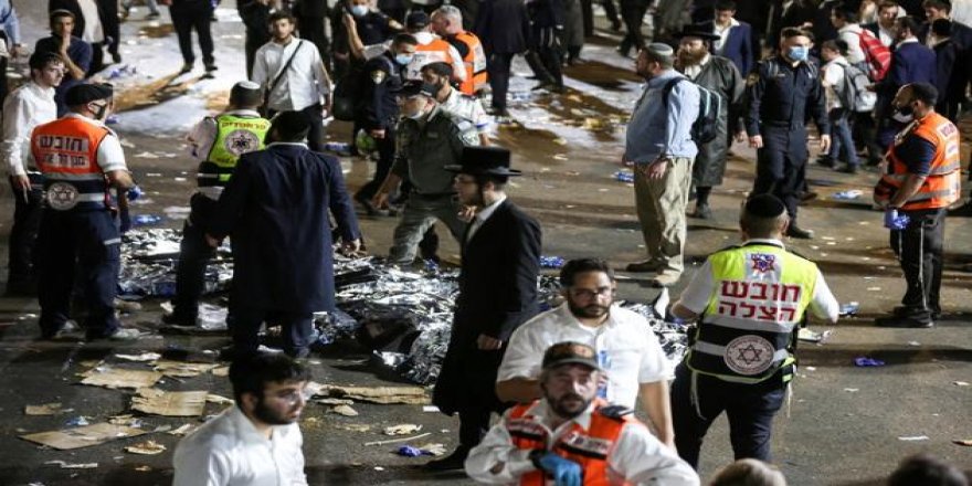 İsrail’de izdiham: En az 44 ölü, yüzlerce yaralı!