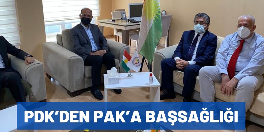 PDK’den PAK’a Başsağlığı