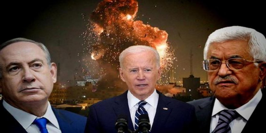 Biden, Netanyahu ve Abbas ile gerilimi görüştü