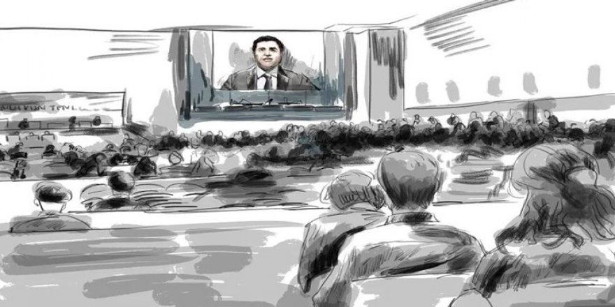 Kobane Davası'nda ikinci duruşma | Demirtaş'tan hakimlere: Çekilmenizi istiyorum, onurunuzu koruyun