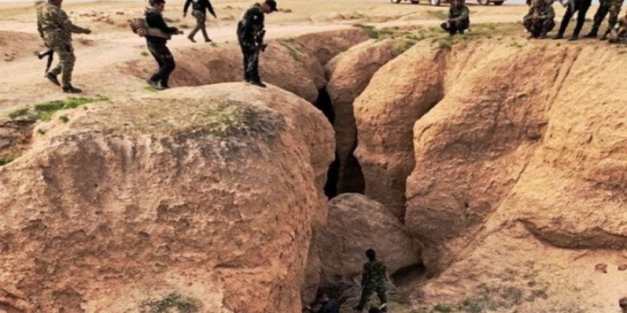 Kerkük | IŞİD’e ait tünel ve sığınaklar bulundu!
