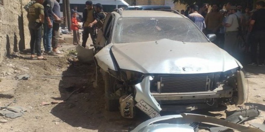 Afrin’de bomba yüklü araç infilak etti