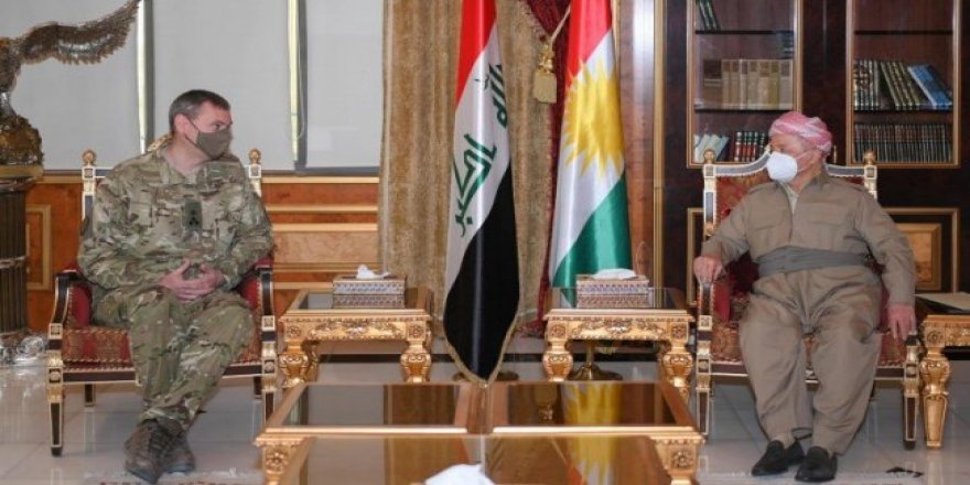 Başkan Barzani, Uluslararası koalisyon heyeti ile görüştü