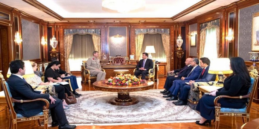 Başkan Neçirvan Barzani, Uluslararası Koalisyon heyetiyle görüştü