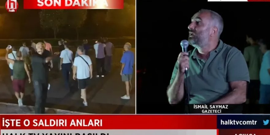 Halk TV canlı yayınına baskın ve yayın ekibine saldırı: 5 kişi gözaltında