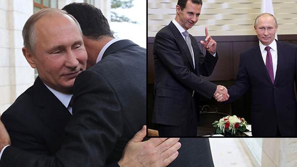 Putin ile Esad Soçi'de bir araya geldi