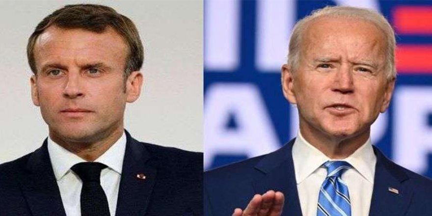 Macron ve Biden’dan Afganistan görüşmesi
