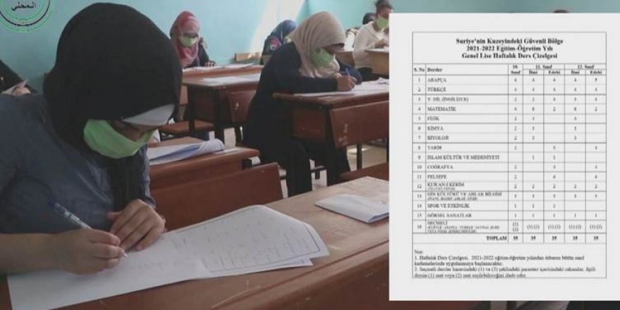 Efrin’de Kürtçe dersler müfredattan çıkarıldı