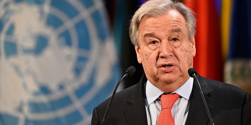 BM Genel Sekreteri Guterres: Milyonlarca kişinin ölümünü engellemek için Taliban'la diyalog kurmalıyız