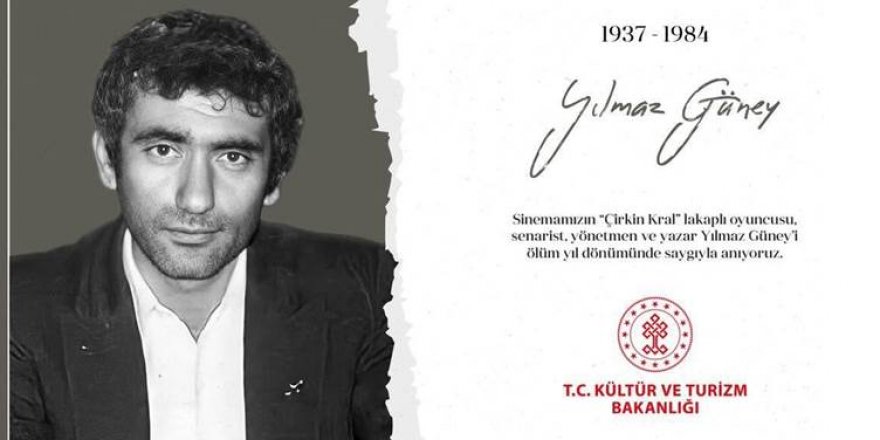 Bülent Arınç bakanlığın Yılmaz Güney'i anmasından rahatsız oldu