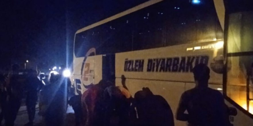 Antalya’da Diyarbakır otobüsüne saldırı