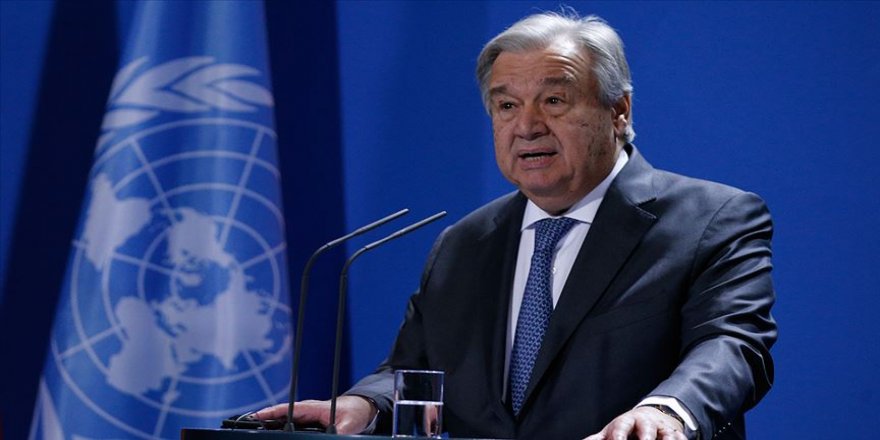BM Genel Sekreteri Guterres: Alarmı çalmak için buradayım