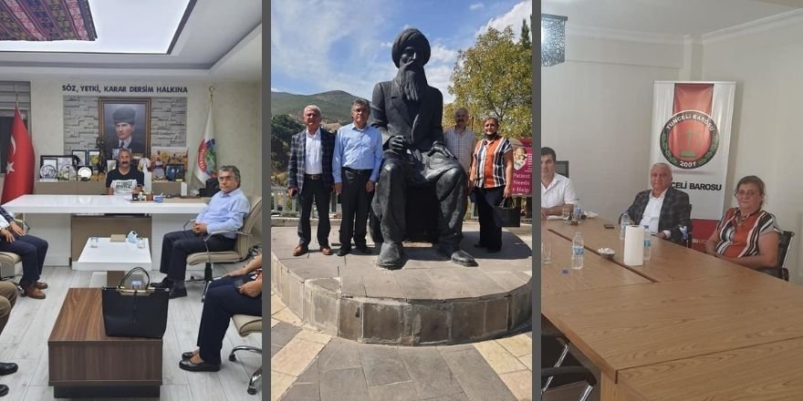 PAK heyetinden Dersim Belediyesi ve Sivil Toplum Kuruluşları’na ziyaret 