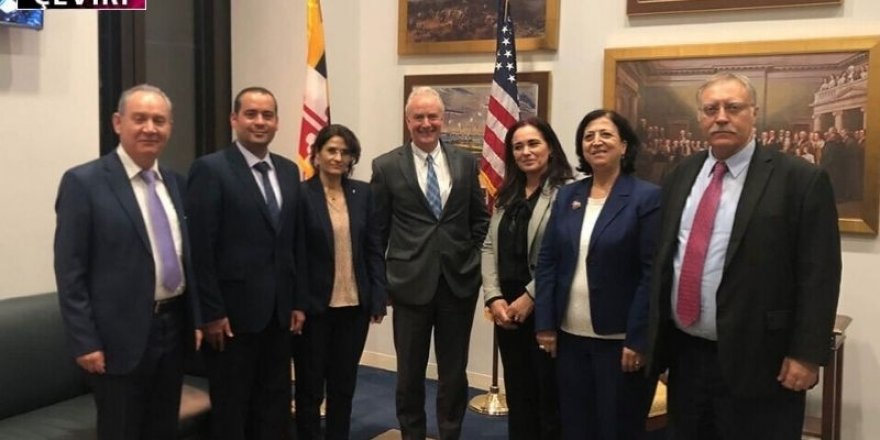 Rojava heyeti ABD’li senatörlerle bir araya geldi