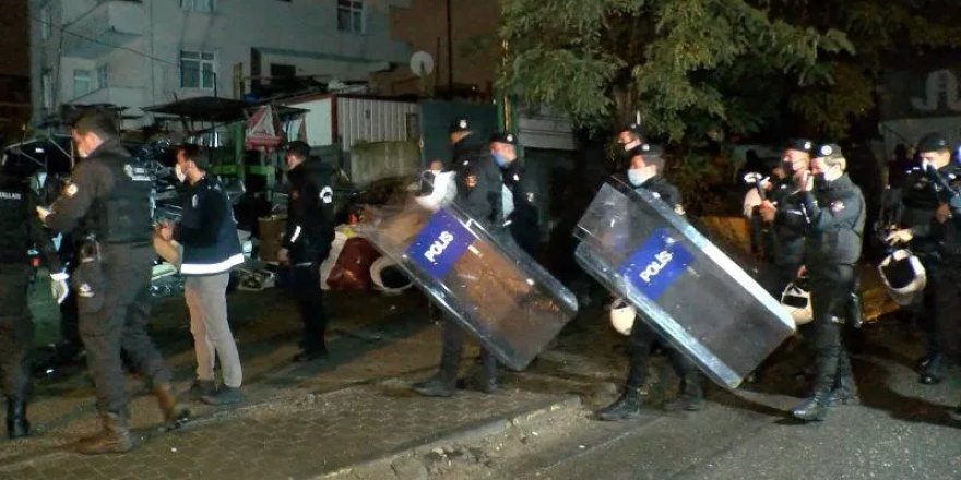 Yüzlerce polisle kağıt toplama işçilerine gece baskını