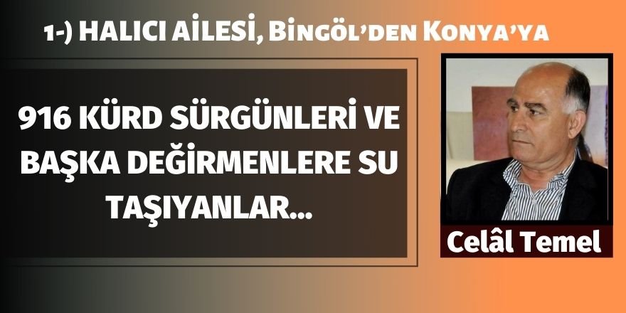 1916 KÜRD SÜRGÜNLERİ VE BAŞKA DEĞİRMENLERE SU TAŞIYANLAR...