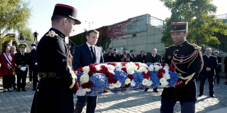 Macron, Fransız polisinin Cezayirlileri öldürdüğü katliamı kınadı