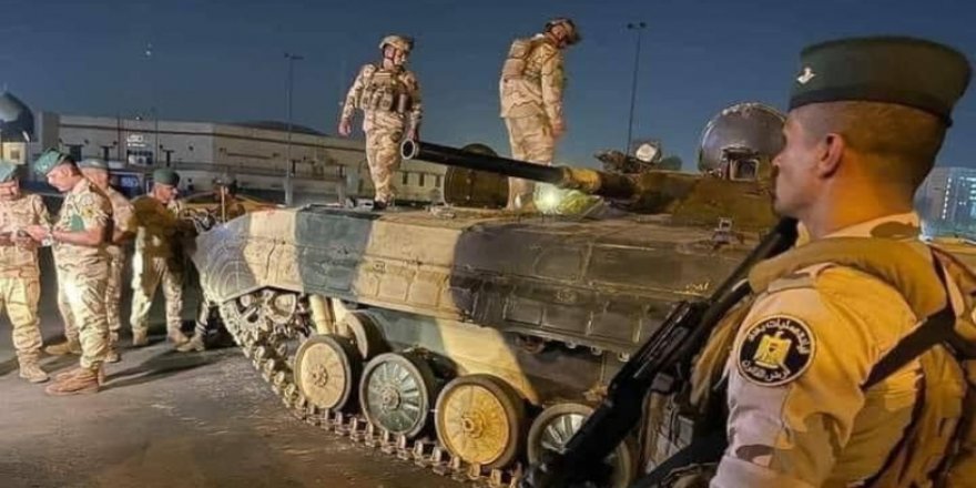 Milisler tehdit etti, güvenlik güçleri Bağdat’ta harekete geçti