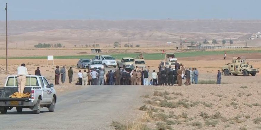 Askerlerle Kürt köylerine girmeye kalkıştılar, halk yolu kesip karşı çıktı