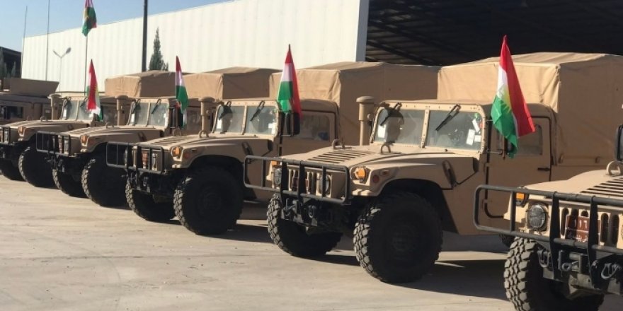 Koalisyon'dan Peşmerge Bakanlığı'na askeri araç yardımı