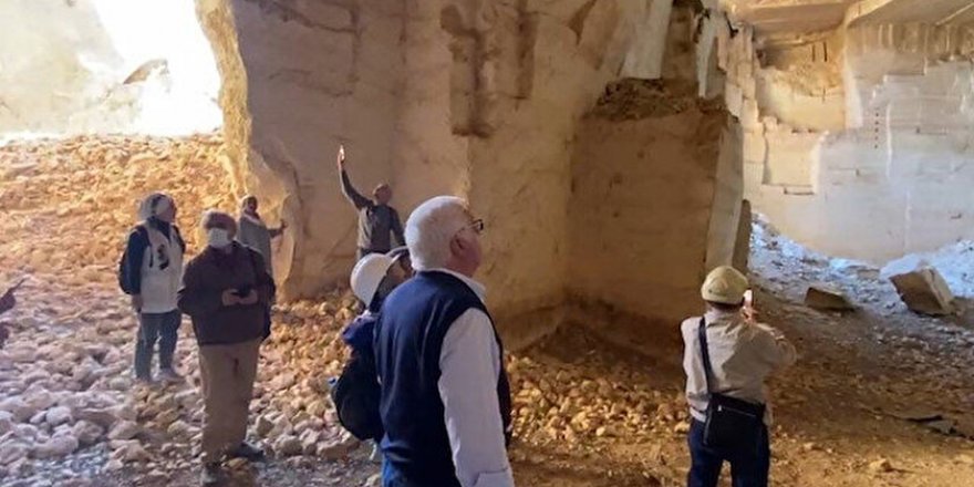 Harran’da 6 bin 500 yıllık taş ocağı keşfedildi
