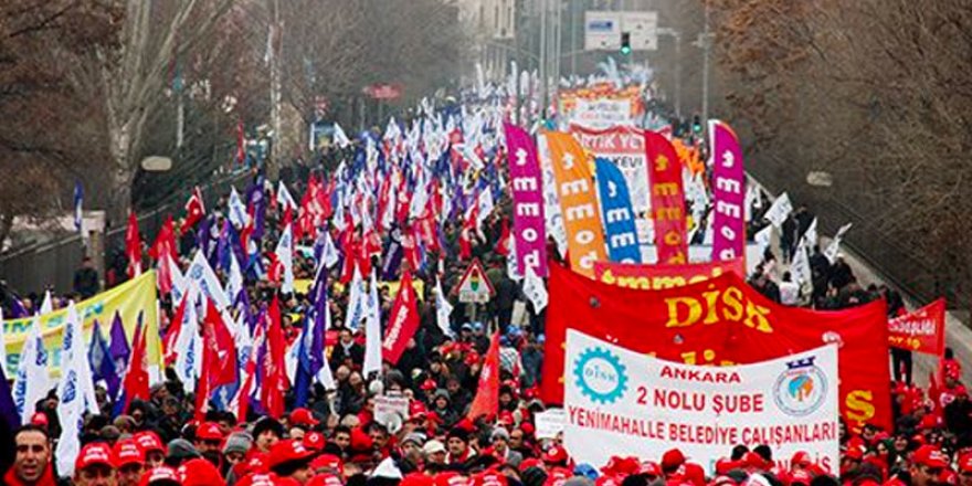 KESK, DİSK, TMMOB ve TTB'nin mitingi yasaklandı