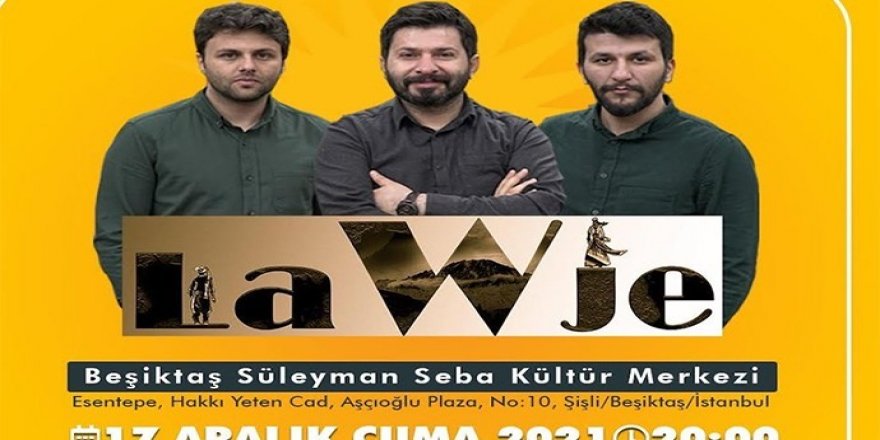 LaWje İstanbul’da dinleyicileriyle buluşacak