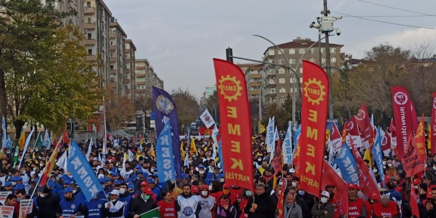 Binlerce kişi Diyarbakır'dan haykırdı: Geçinemiyoruz