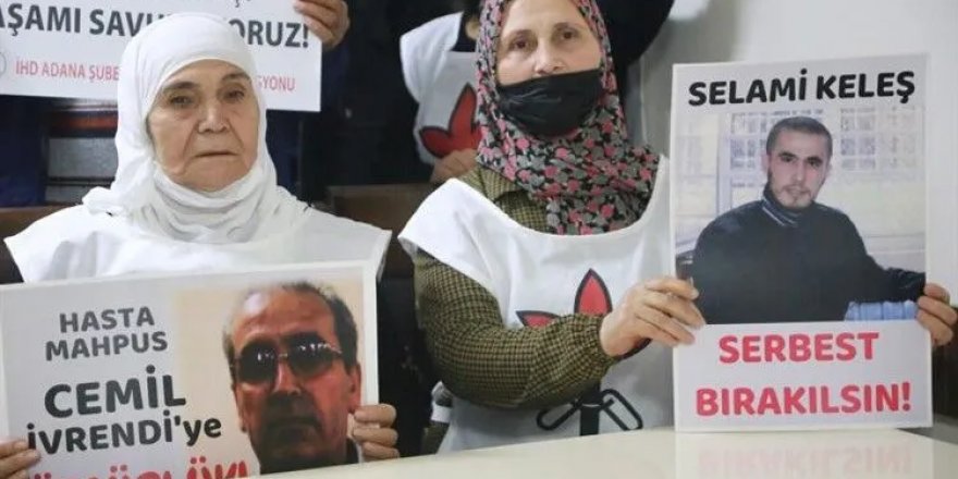 Hasta tutukluların durumu: İHD 30 kentte ‘Yaşamı savunuyoruz’ nöbeti başlattı