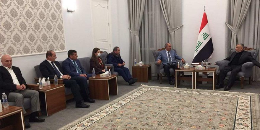 KDP-KYB ortak heyeti Bağdat’ta Amiri ile görüştü