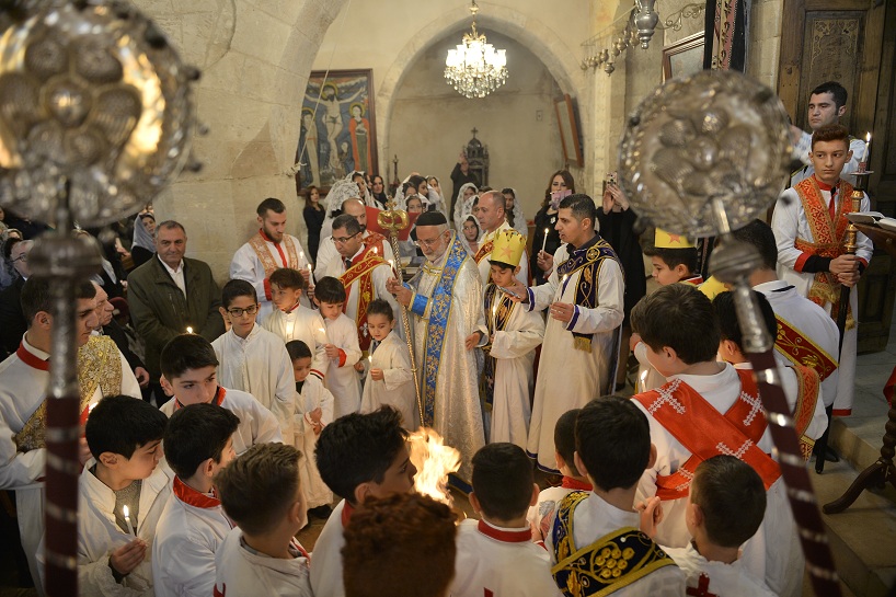 Kürdistanlı Hristiyanlar Noeli kutluyor