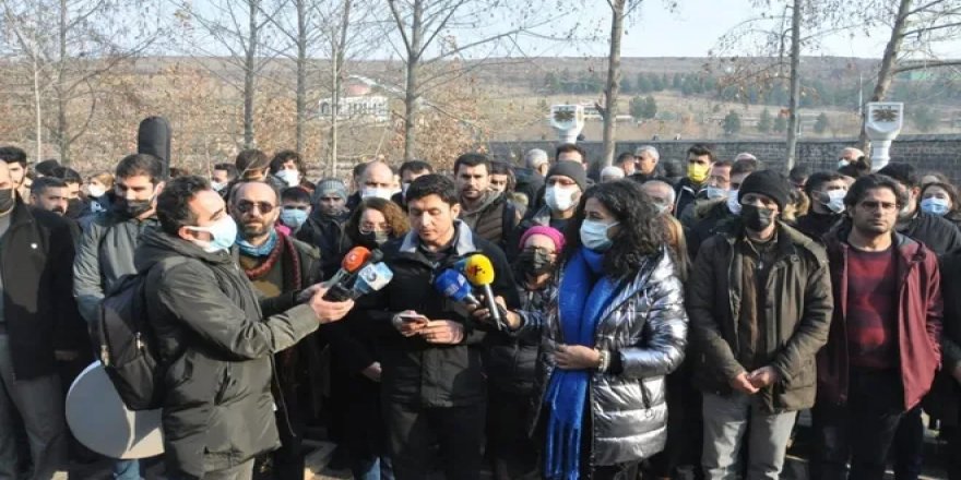Diyarbakır'da 'Devlet Bahçeli ormanı' protestosu: İzin vermeyeceğiz